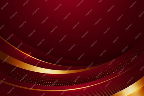 Premium Vector | Gradient burgundy and gold background