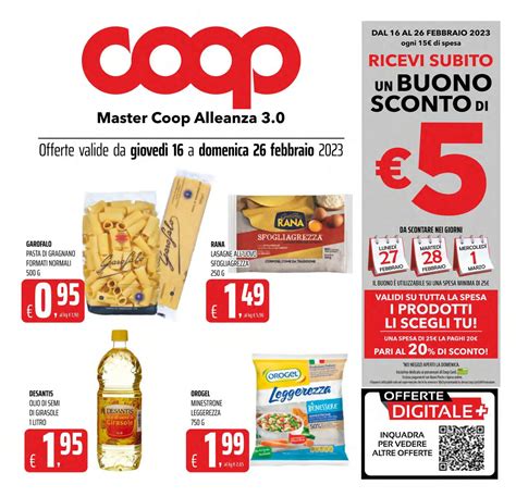 Volantino Coop Master Alleanza Fine Mese Fino Al 26 02 2023