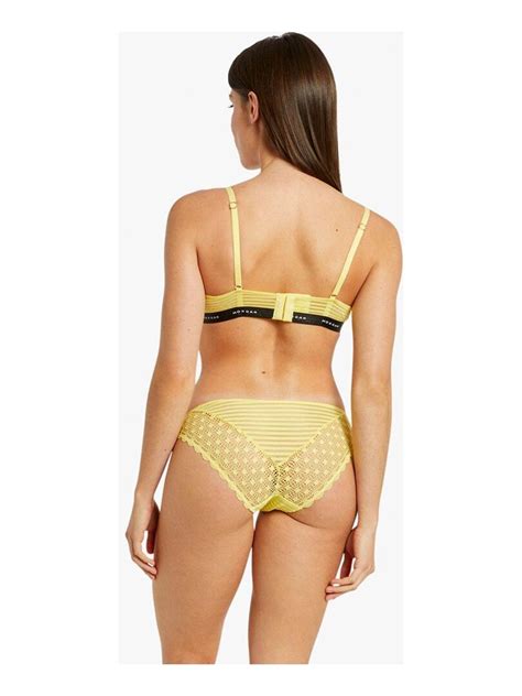 Soutien gorge ampliforme coque moulée LILY Morgan Lingerie Jaune