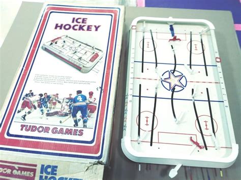 Vintage Tudor Games 700 Hockey Game Table Top Nhl With Box 1969149303