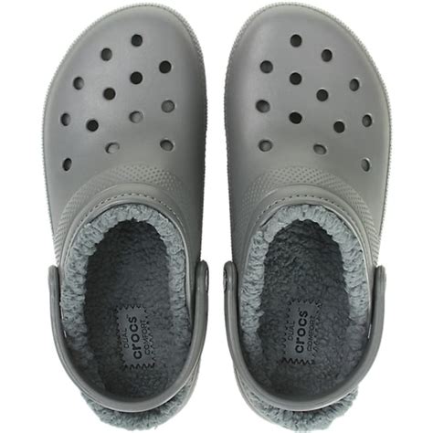 Crocs Classic Lined Clog Slate Grey Smoke Fjellsport No