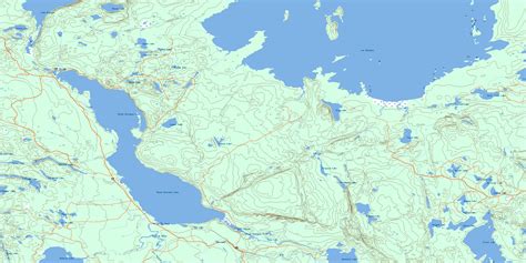 Sturgeon Lake Ontario Topographic Map - Gracia Georgeanne