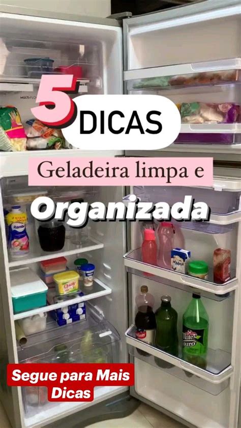 Dicas Para Dona De Casa Limpeza De Geladeira Dicas De Limpeza