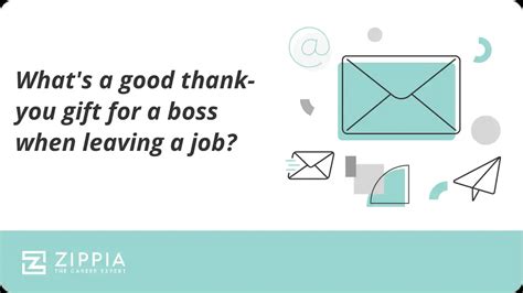 What's a good thank-you gift for a boss when leaving a job? - Zippia