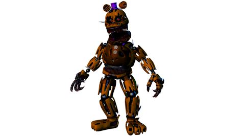 Fnafblender Nightmare Fredbear Model By Me By Toybonniestudio3 On