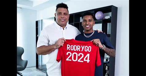 Rodrygo, who signed Ronaldo Fenomeno, talks about leaving Real Madrid