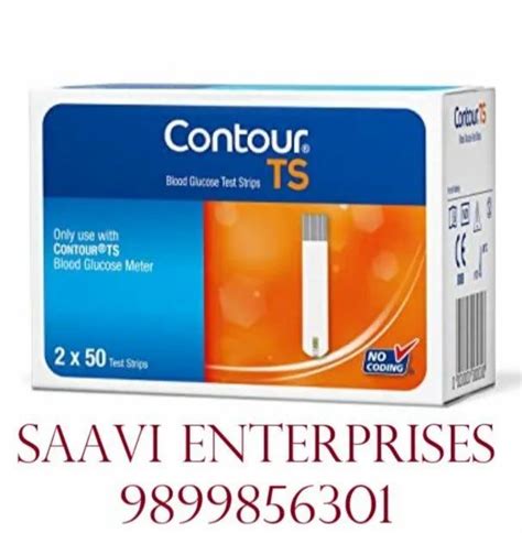 Bayer Contour Ts 100 Strips At Rs 1300 Box Blood Glucose Test Strip