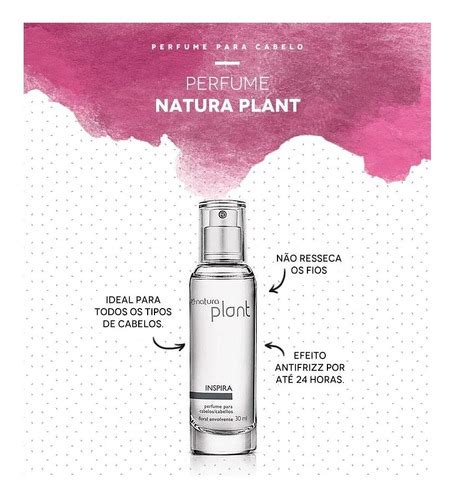 Perfume De Cabelo Natura - Natura Plant Perfume Para Cabelo Inspira 30 Ml | Parcelamento sem juros