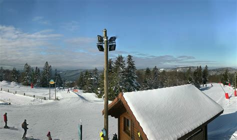 Wintersport La Bresse Hohneck Skigebied In Frankrijk