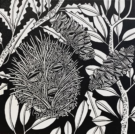 Monochrome Paintings Behance