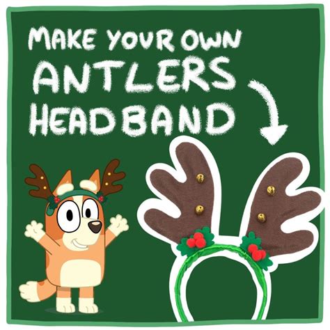 Antlers Headband Bluey Official Website