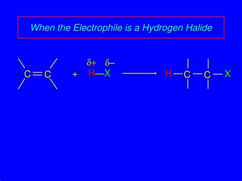 PPT 6 4 Electrophilic Addition Of Hydrogen Halides To Alkenes