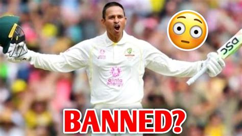 Usman Khawaja To Get BANNED For Doing This Usman Khawaja Pro