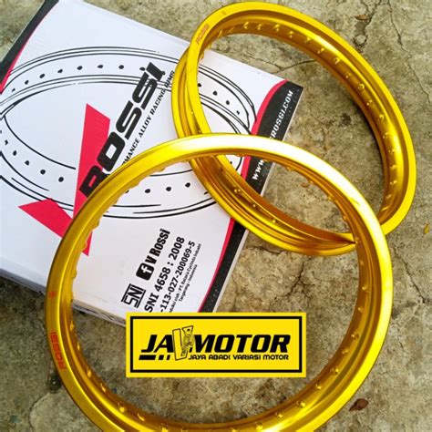 Jual VELG ROSSI RING 17 185 215 GOLD VELG VROSSI Shopee Indonesia