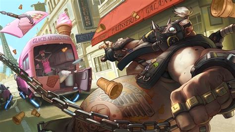 Roadhog Overwatch 4k 116 Wallpaper