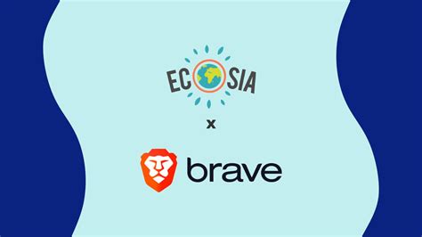 Ecosia ist jetzt auch auf Brave verfügbar dem Browser der deine