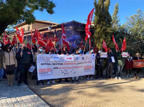 Firmado El Convenio Colectivo Del Metal De La Provincia De Toledo Para