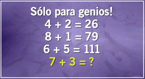 ¿podrás Resolver Esta Compleja Operación Matemática Tienes 5 Segundos Para Superar El Acertijo