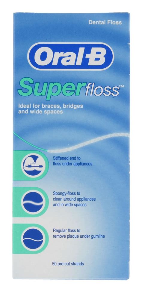 Oral B Superfloss Dental Floss 50m