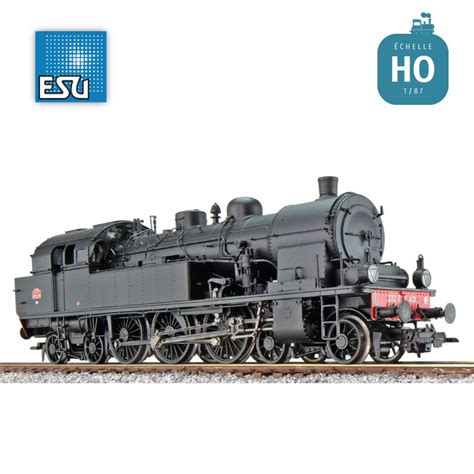 Locomotive Vapeur 232 TC 421 SNCF Ep III Digital Sonore HO ESU 31186