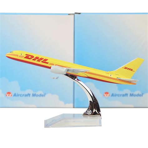 Dhl B757 200 , Dhl sinotrans 16cm airplane models child Birthday gift plane models Free Shipping ...