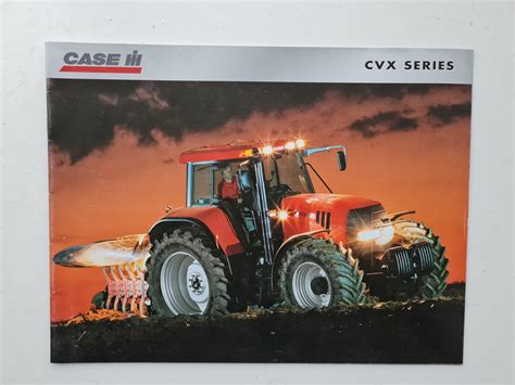 Case IH CVX Series Tractor Sales Brochure SPS Parts