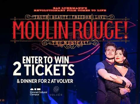 How to win tickets to Moulin Rouge?