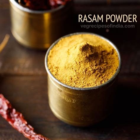 Rasam Powder Rasam Podi Dassana S Veg Recipes