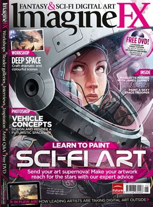 Imaginefx Cover By Derek Stenning See More Of Derek S Sci Fi