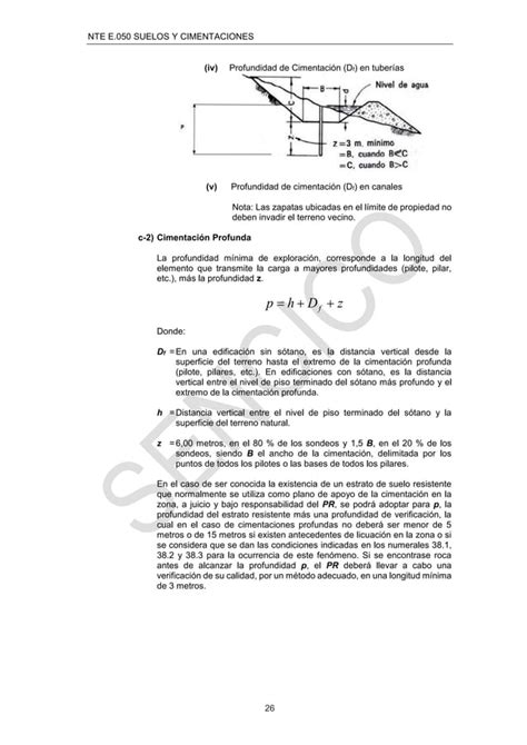 Norma E Suelos Y Cimentaciones Pdf