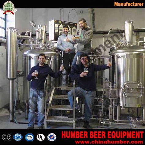 Ce Iso Ul Certificate Beer Brewing Machine With Gallon Stainless