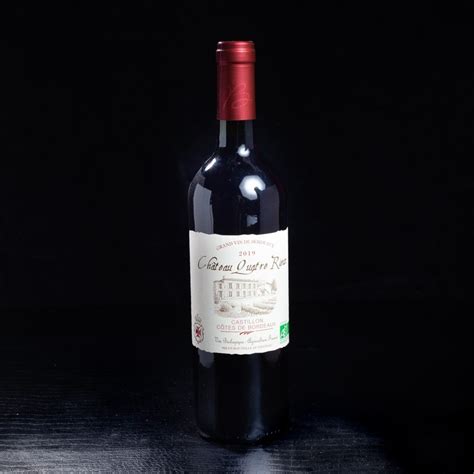 Vin rouge Castillon Côtes de Bordeaux 2019 Château Quatre Rieux 75cl