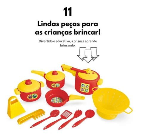 Panelinhas Infantil Turma Da M Nica Cozinha Brinquedo Menina