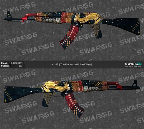 Sold H 9 Items Worth Around 9859 Ak 47 The Empress Mw P90