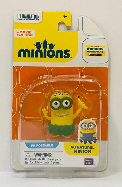 Despicable Me 3 Minions AU Naturel Minion Naked Leaf Figure Poseable Gru For Sale Online EBay