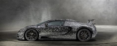 2560x1024 2018 Mansory Bugatti Veyron Vivere Diamond Edition Side View