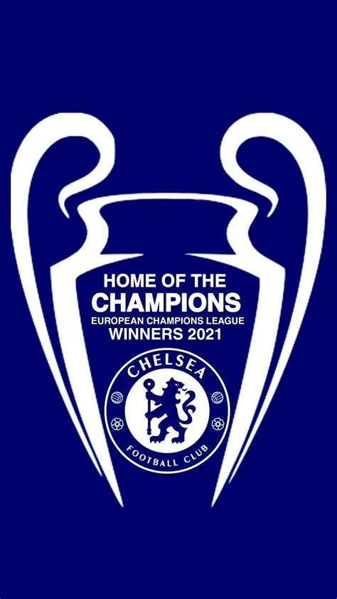 The Logo For Chelsea S 2012 13 Home Of The Champions League Winners Cup