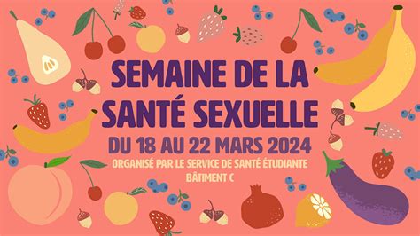 Semaine De La Santé Sexuelle Université Paris 8