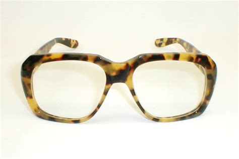 Vintage Mens Huge Eyeglasses Frames Ultra-Goliath Cazal, Harry Caray Glasses