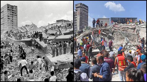 Al Igual Que En 1985 El Pueblo Se Solidariza Tras El Terremoto En