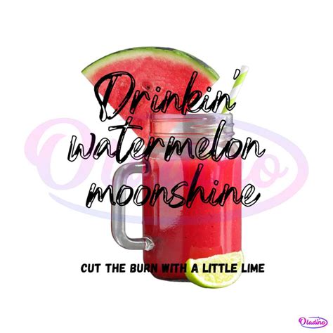 Watermelon Moonshine Country Music PNG Download