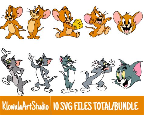 Tom Y Jerry Svg Bundle Tom Y Jerry Svg Tom Y Jerry Clipart Etsy My ...