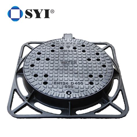 Syi Customized En Standard Heavy Duty Black Round Sand Casting Anti