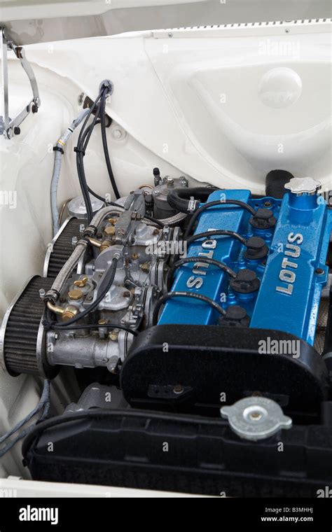 Twin Cam Engine In Lotus Hi Res Stock Photography And Images Alamy