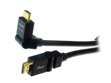 Rosewill Pellucid Hd Series High Speed Swivel Hdmi Cable With Ethernet 25 Feet