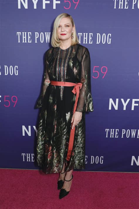 Kirsten Dunst - "The Power of the Dog" Premiere at 59th New York Film ...