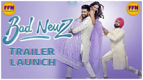 Bad Newz Trailer Launch Bash Triptii Dimri Vicky Kaushal Karan Johar