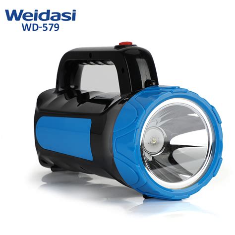 Portable LED Rechargeable Searchlights Powerful Emergency Flashlight ...