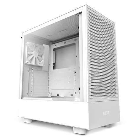 Buy NZXT H5 Flow Compact ATX Mid-Tower PC Gaming Case – High Airflow ...