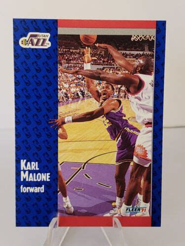 1991 92 Fleer Karl Malone 201 Utah Jazz HOF EBay